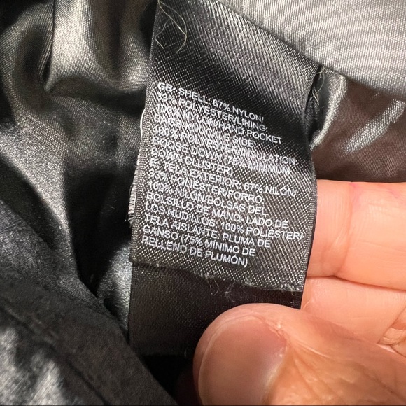 The North Face Dark Fray Puffer Hooded Long Parka Jacket Small Size L050822 - Picture 6 of 8